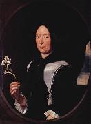 Johannes Dunz Portrat der Elisabeth Ott oil painting